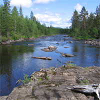 Photo rivière Suèdoise